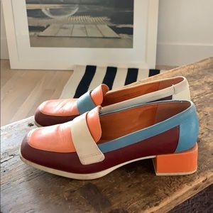Camper Twins Heel Warm Colors,  2018 collection